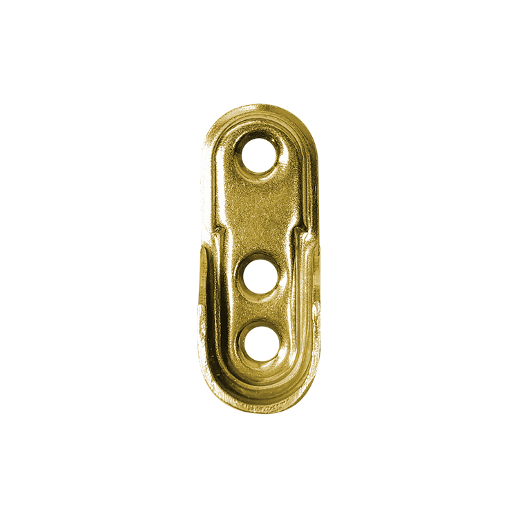 BRIDA PARA TUBO OVAL CON ACABADOS PVD - MOD. FT-6509