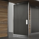 PIVOTE HIDRÁULICO CON RETENCION 360° PUERTA HASTA 200KG - MOD. JK05212HO