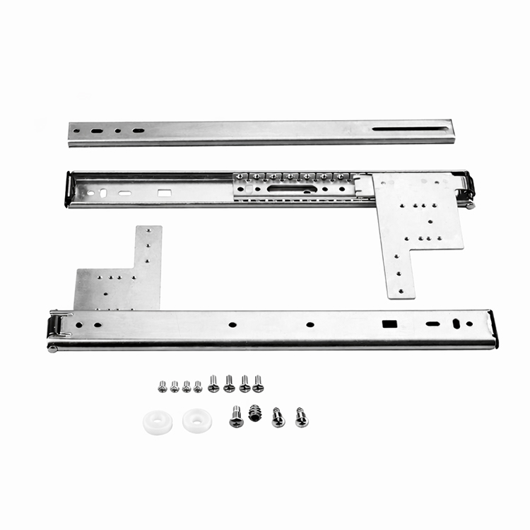 HERRAJES PARA PUERTA CORREDIZA OCULTA 500 MM ACERO + NYLON – SL.4506