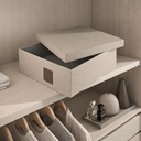 CAJA DE ALMACENAMIENTO (MDF+CUERO DE MICROFIBRA) - MOD. C3220