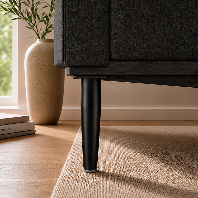 PATA PARA MUEBLE (100 MM - ALUMINIO) - MOD. G029