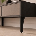 PATA CON SOPORTE EN ANGULO DE ALUMINIO - MOD. 6113