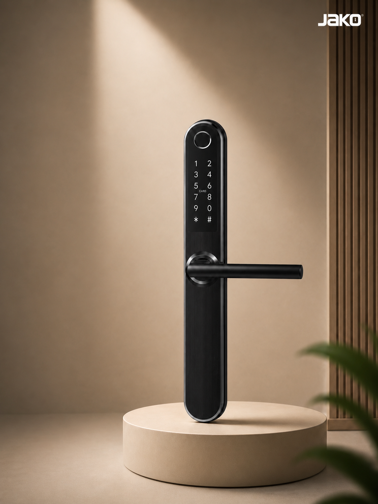 CERRADURA DIGITAL CON BLUETOOTH, HUELLA DIGITAL CON MECANISMO - MOD. JKBT31