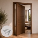 BIBEL SUPERIOR E INFERIOR PARA PUERTAS PEQUEÑAS MOD. 270