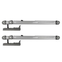 SISTEMA TELESCOPICO P/3 PUERTAS PERFIL ALUMINIO (820-1200MM) + 3 RIELES DE ALUMINIO + 1 ACC