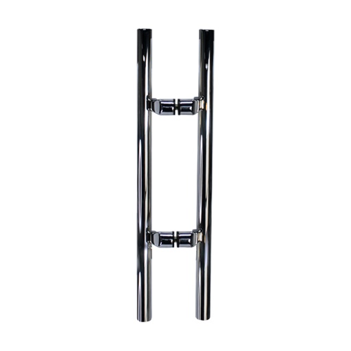 [L2412X24PSS-SET] MANILLÓN TIPO H DESFASADO - PULIDO - 24&quot; - ACERO INOXIDABLE 304 - MOD. L24 (SET)