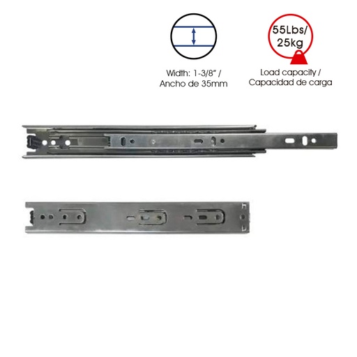 CORREDERA H35 MOD. 3508BZ