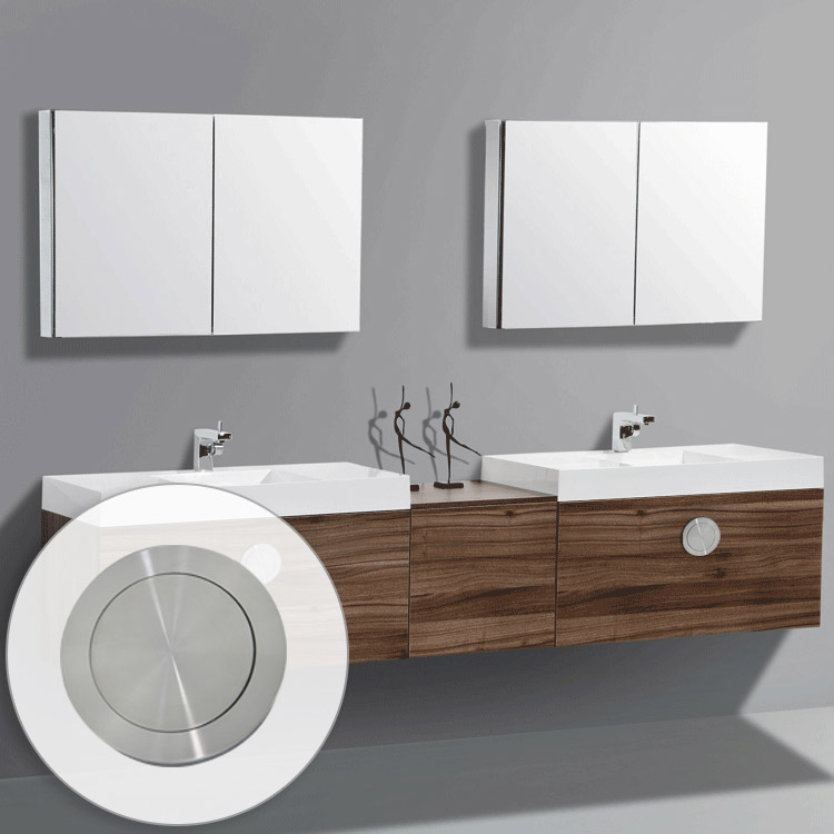 Jaladera de embutir modelo WFH110 | Jako Herrajes