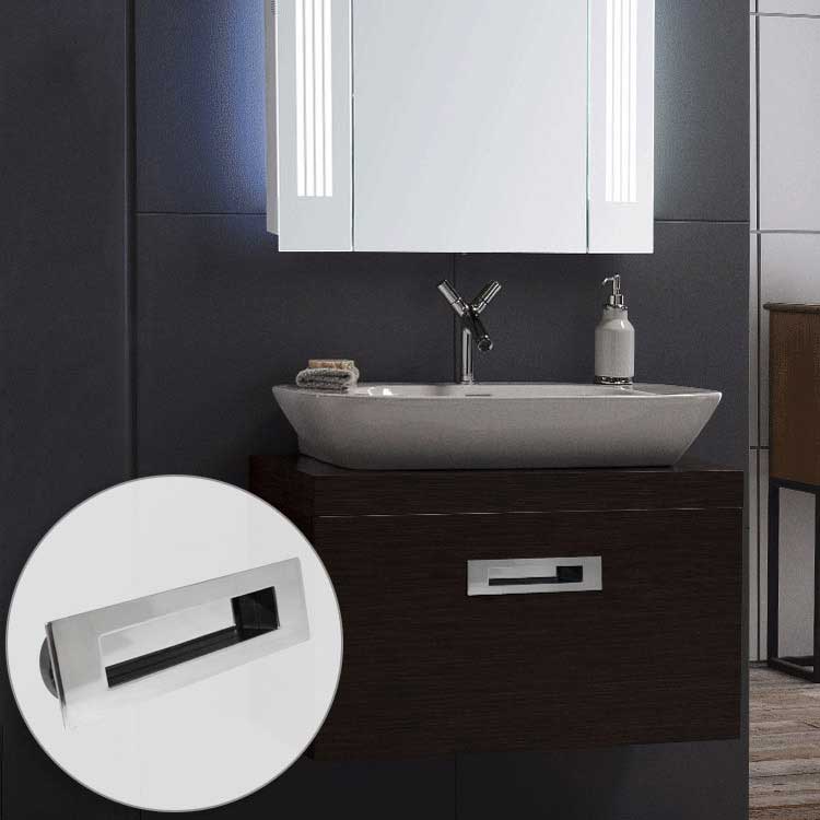 Jaladera de embutir modelo WFH117 | Jako Herrajes