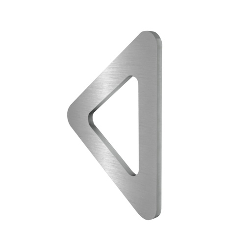 JALADERA AUTOADHESIVA “TRIANGOLARE” - ACERO INOXIDABLE 304 - (JUEGO 2 PIEZAS) MOD. G07