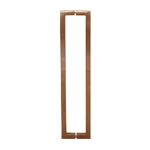 [CHCP027-800CSS] MANILLÓN RECTANGULAR COBRE - ACERO INOXIDABLE 304 - SET - MOD. CHCP027