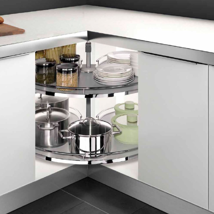 Organizador de cocina lazy susan puerta plegable oculta 102071 | Jako