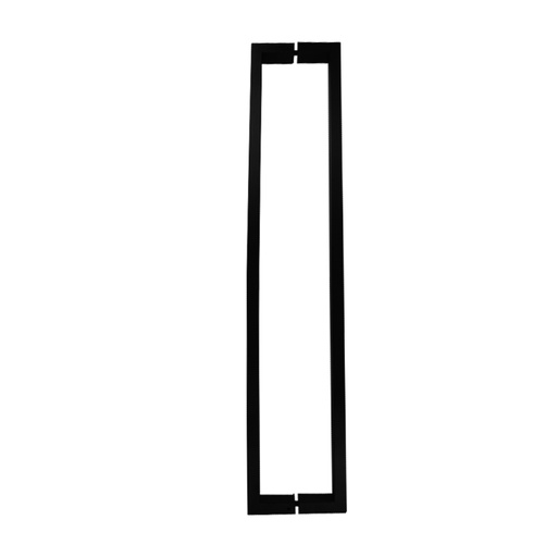 [CHCP011-800N] MANILLÓN RECTANGULAR NEGRO SET MOD. CHCP011