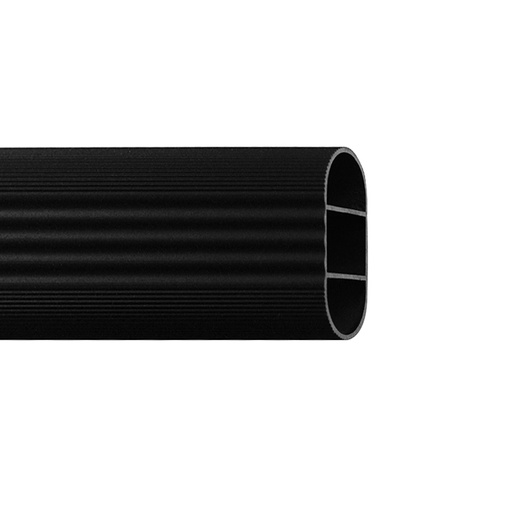 TUBO OVAL ALUMINIO REFORZADO